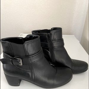 Croft & Barrow Buckle Ankle Boots